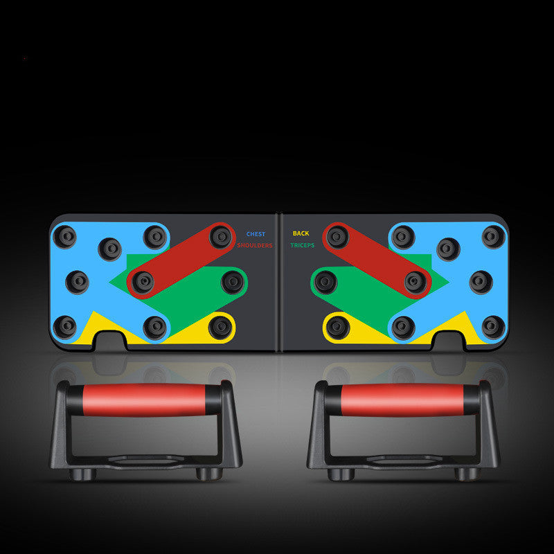 Foldable Push-Up Rack For Stronger Chest Workouts
