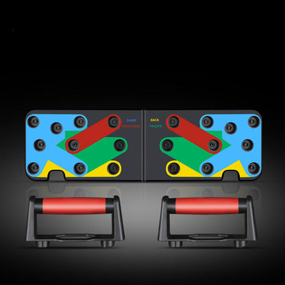 Foldable Push-Up Rack For Stronger Chest Workouts