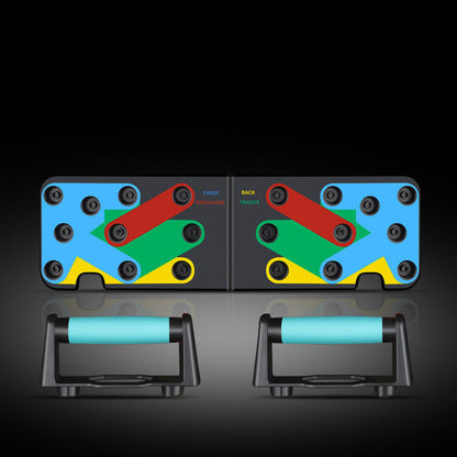 Foldable Push-Up Rack For Stronger Chest Workouts