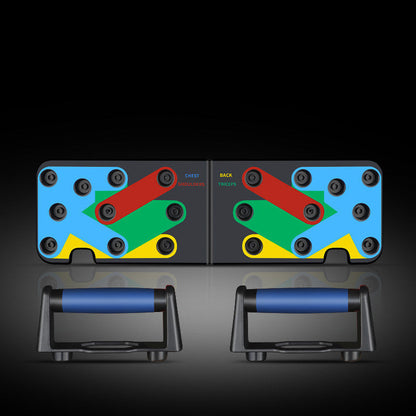 Foldable Push-Up Rack For Stronger Chest Workouts