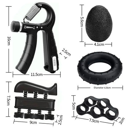 5 Pack Finger Trainer Grip | Hand Grips Strength Device for Men and Women